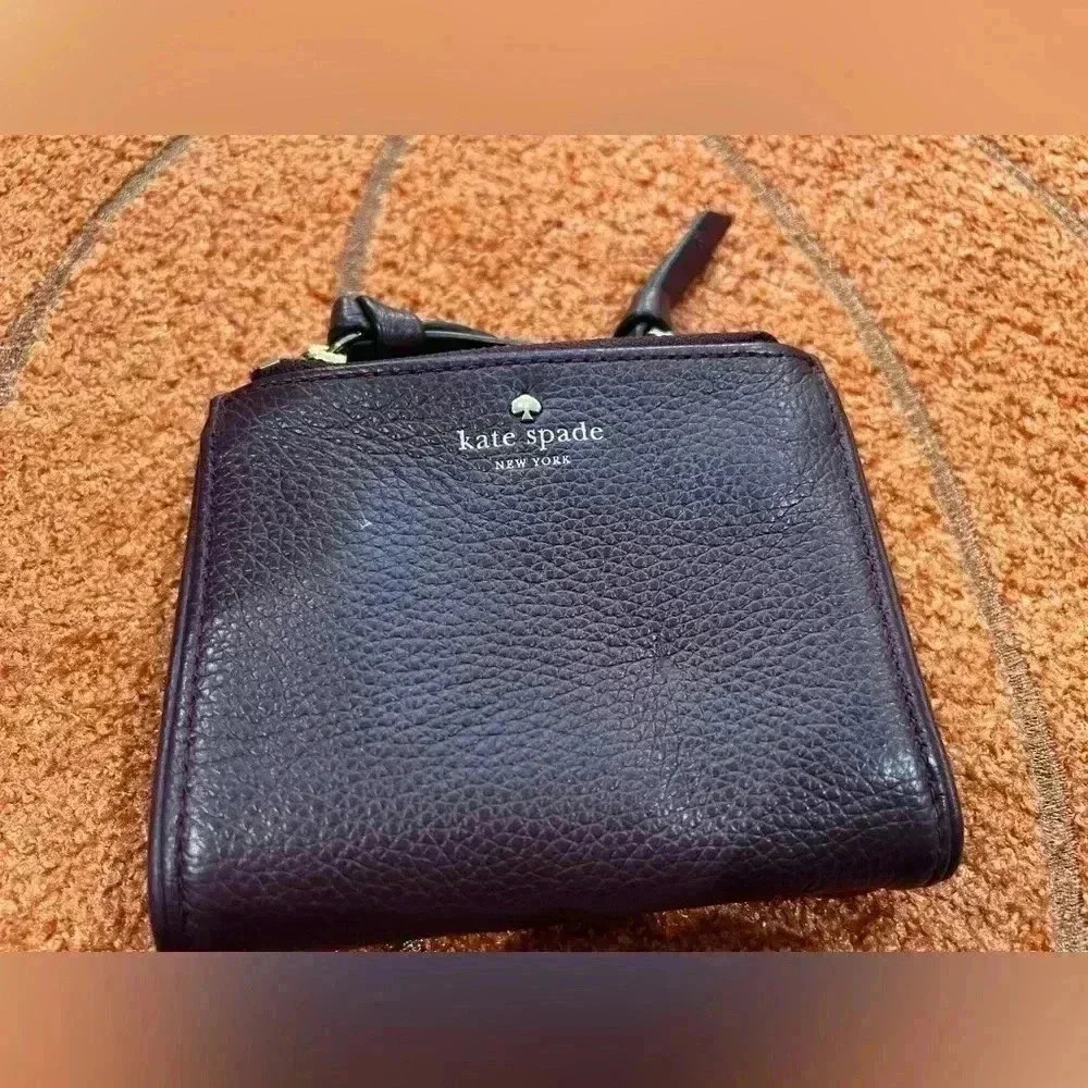 Kate spade Maroon wallet
